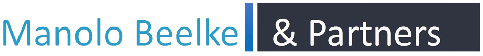 Long version of Manolo Beelke & Partners logo