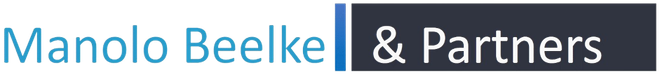 Long version of Manolo Beelke & Partners logo