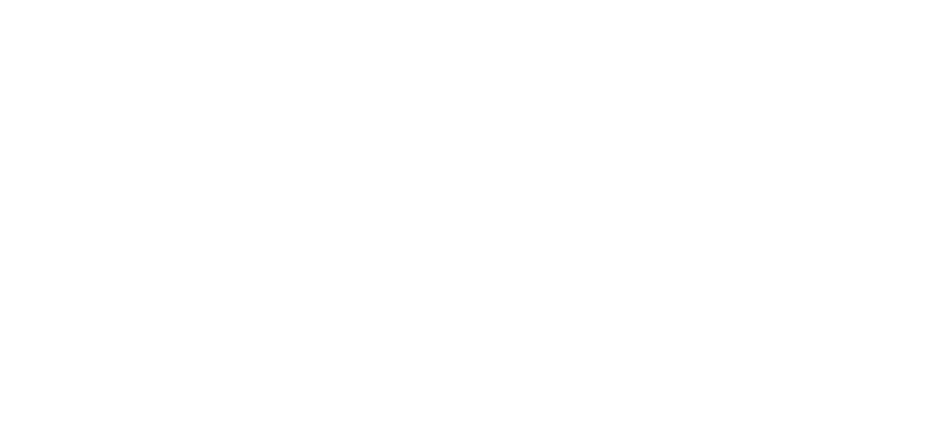 Black text on white background reading "Taqueria" in stylized letters, with "guadalajara" below, between horizontal lines.
