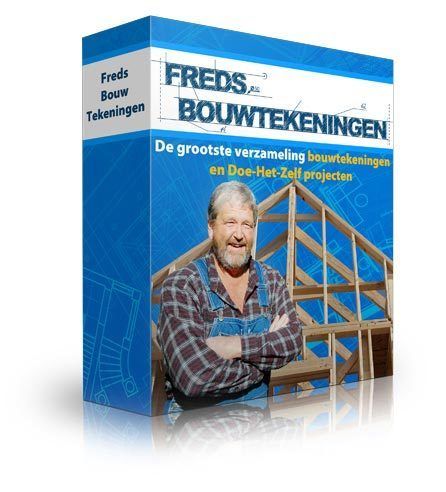 Kapschuur zelf bouwen met Freds Bouwtekening
