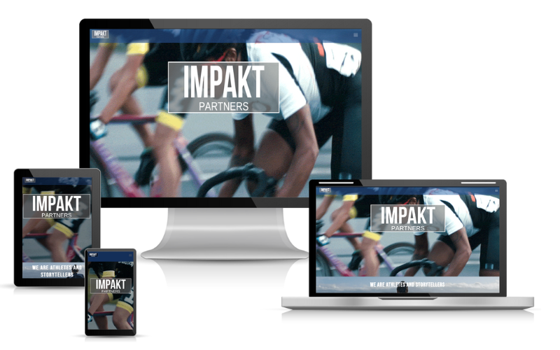 Impakt Partners Website Design on Multiple Screens and Devices