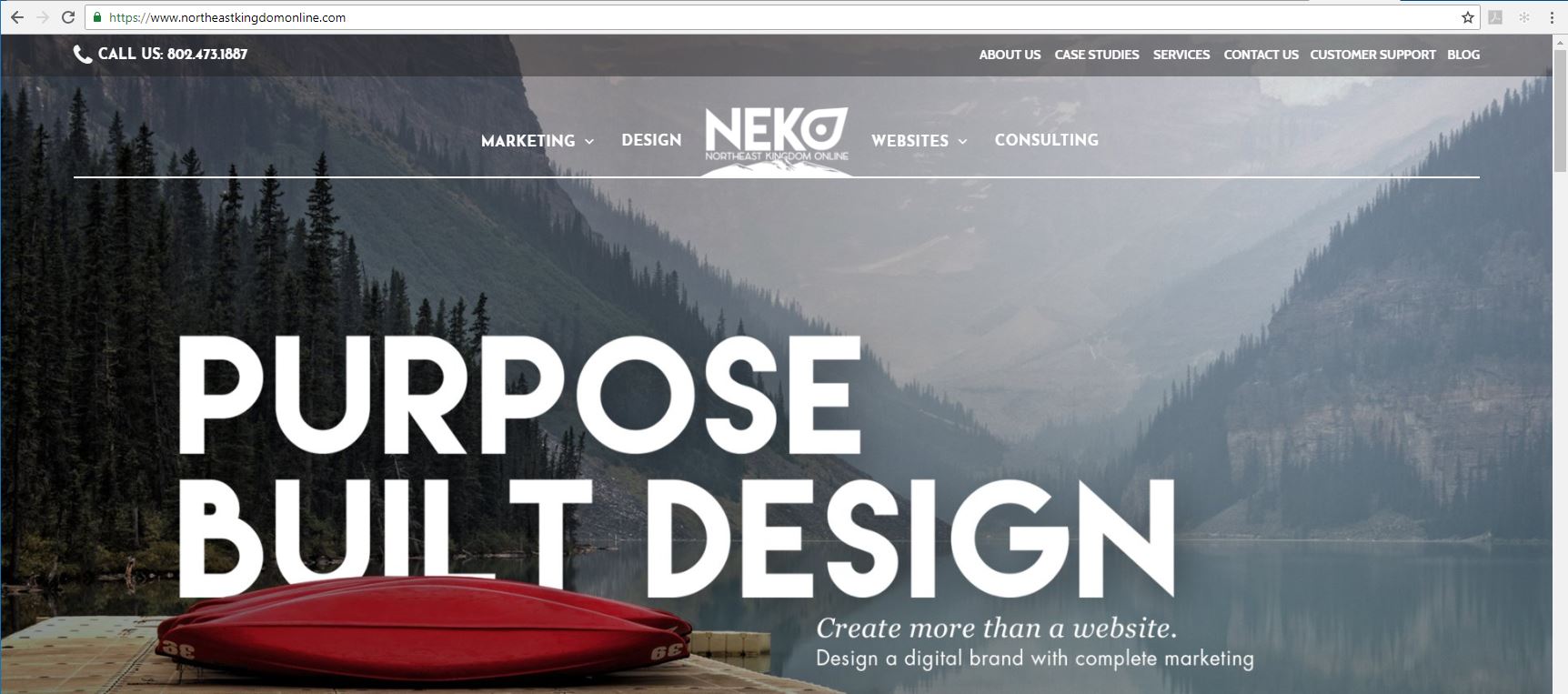 Northeast Kingdom Online Website Design in Vermont