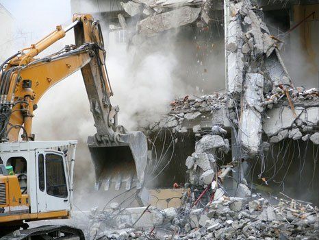 Demolition work