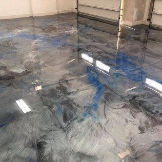 Metallic Floor Coating