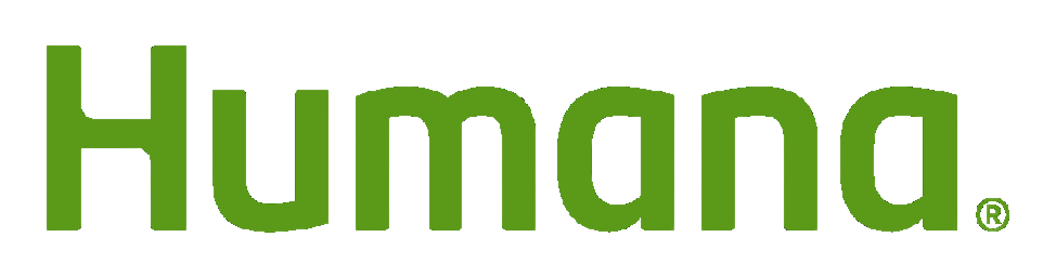 A green humana logo on a white background