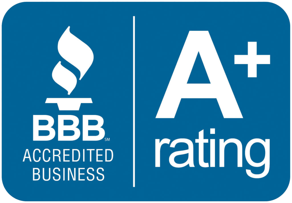 Better Business Bureau A+ Rating