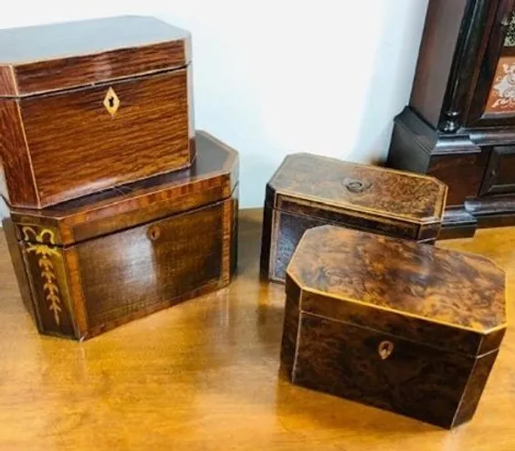 Collection of Octagonal Caddies