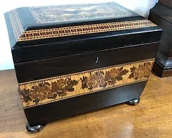 Turbridge Micro Mosai Compartment Tea Caddy