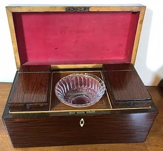 Opened Neoclassical Tea Box