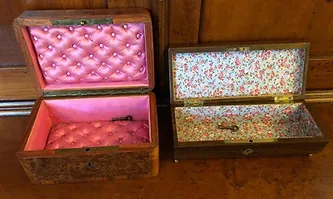 Small French Box Interior