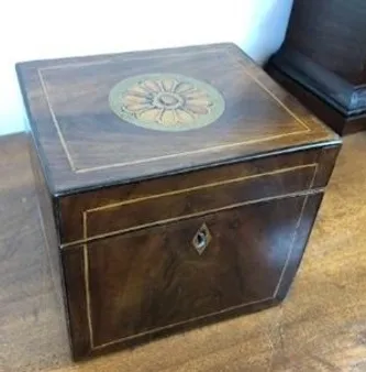 Georgian Single Tea Caddy