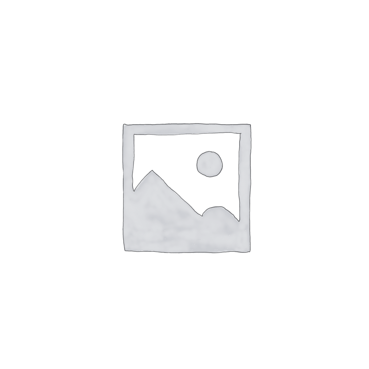 A picture of a mountain in a frame on a white background.