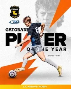 A poster for a gatorade player of the year