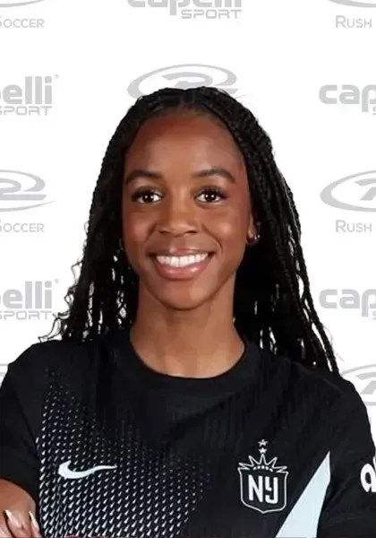 Jordynn Dudley Rush Union Alumni, now pro player for Gotham FC