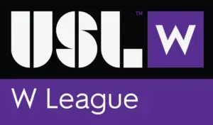 USL W League logo: white text 