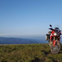 Moto su prato