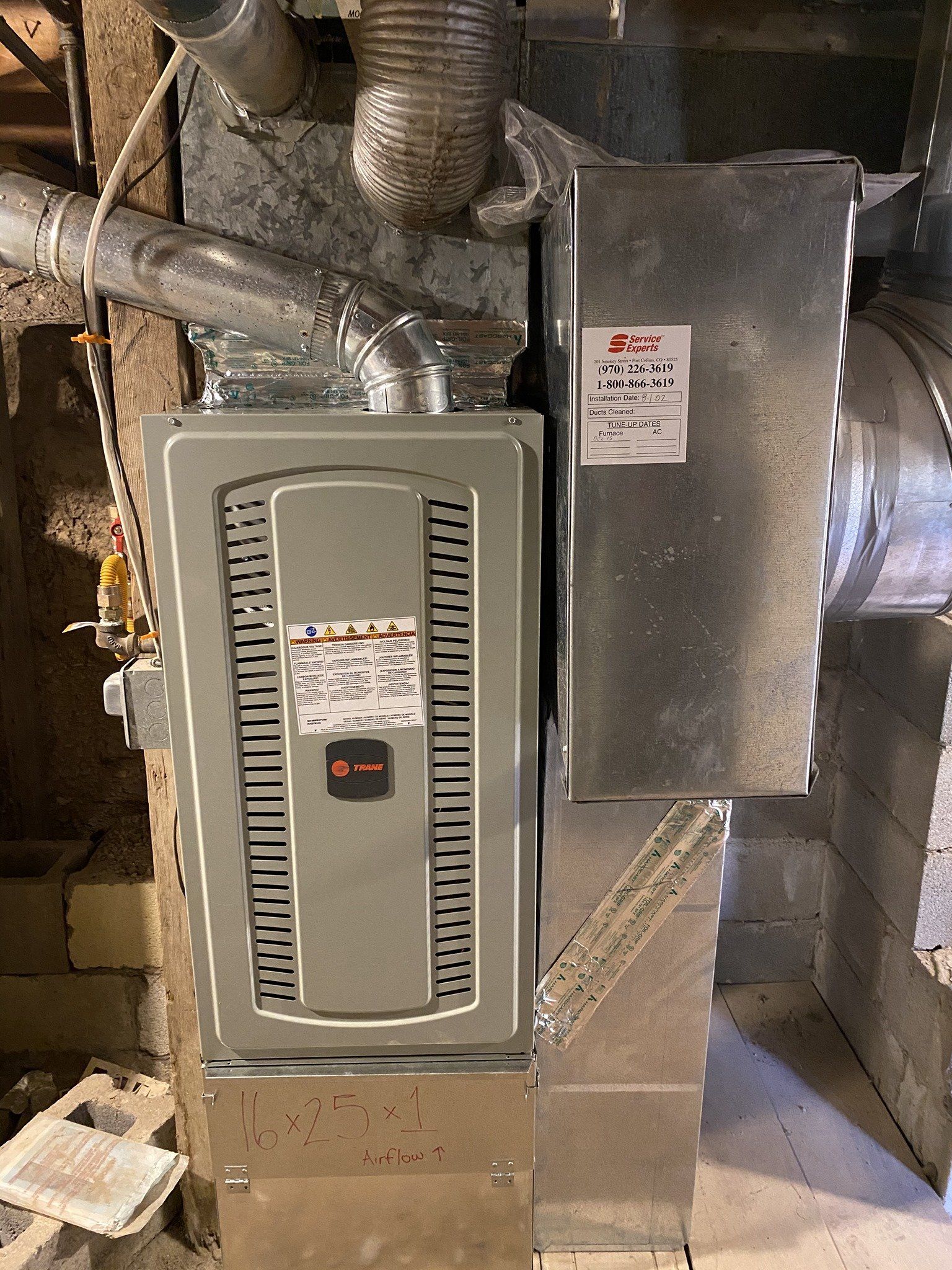 Heater In The Basement — Greeley, CO — Advanced Mechanical Services