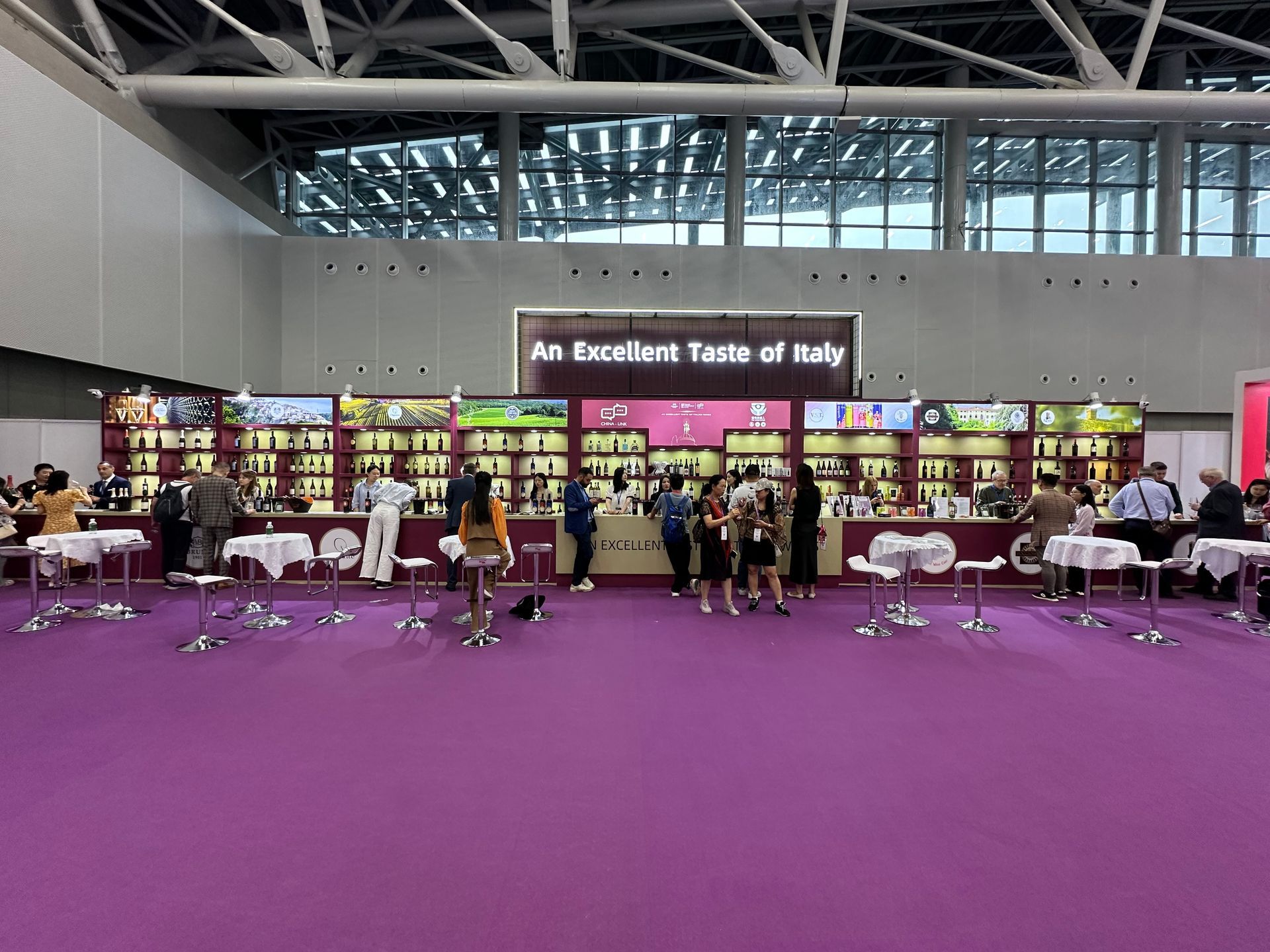 China-Link fiera Interwine, Guangzhou, Cina. Cina link, China Link