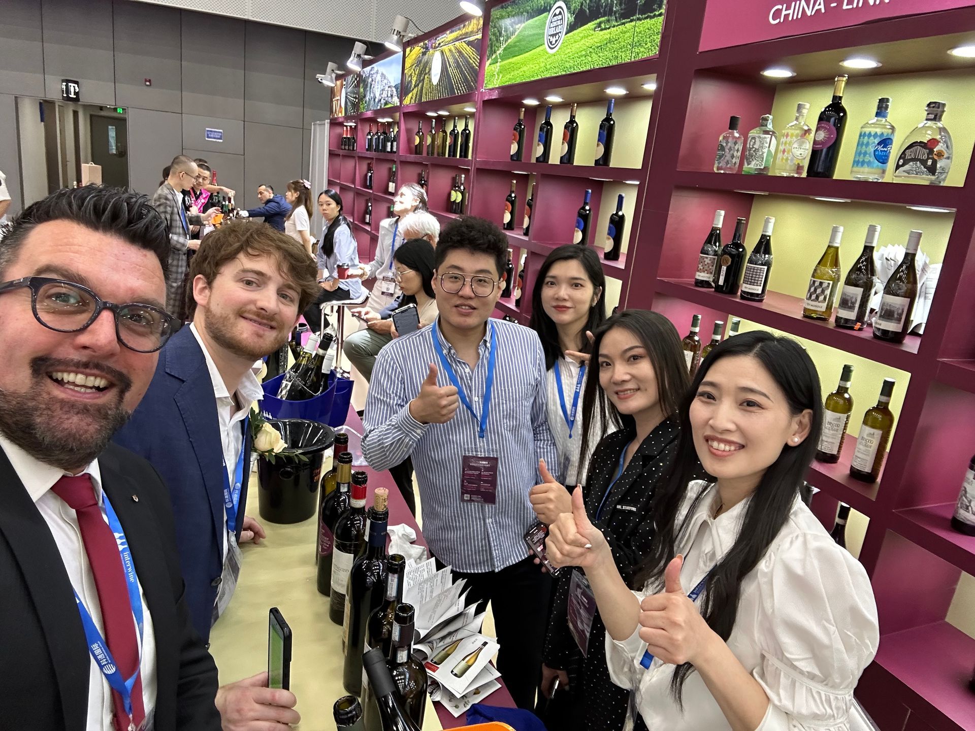 China-Link fiera Interwine, Guangzhou, Cina. Cina link, China Link. Marco Facchini