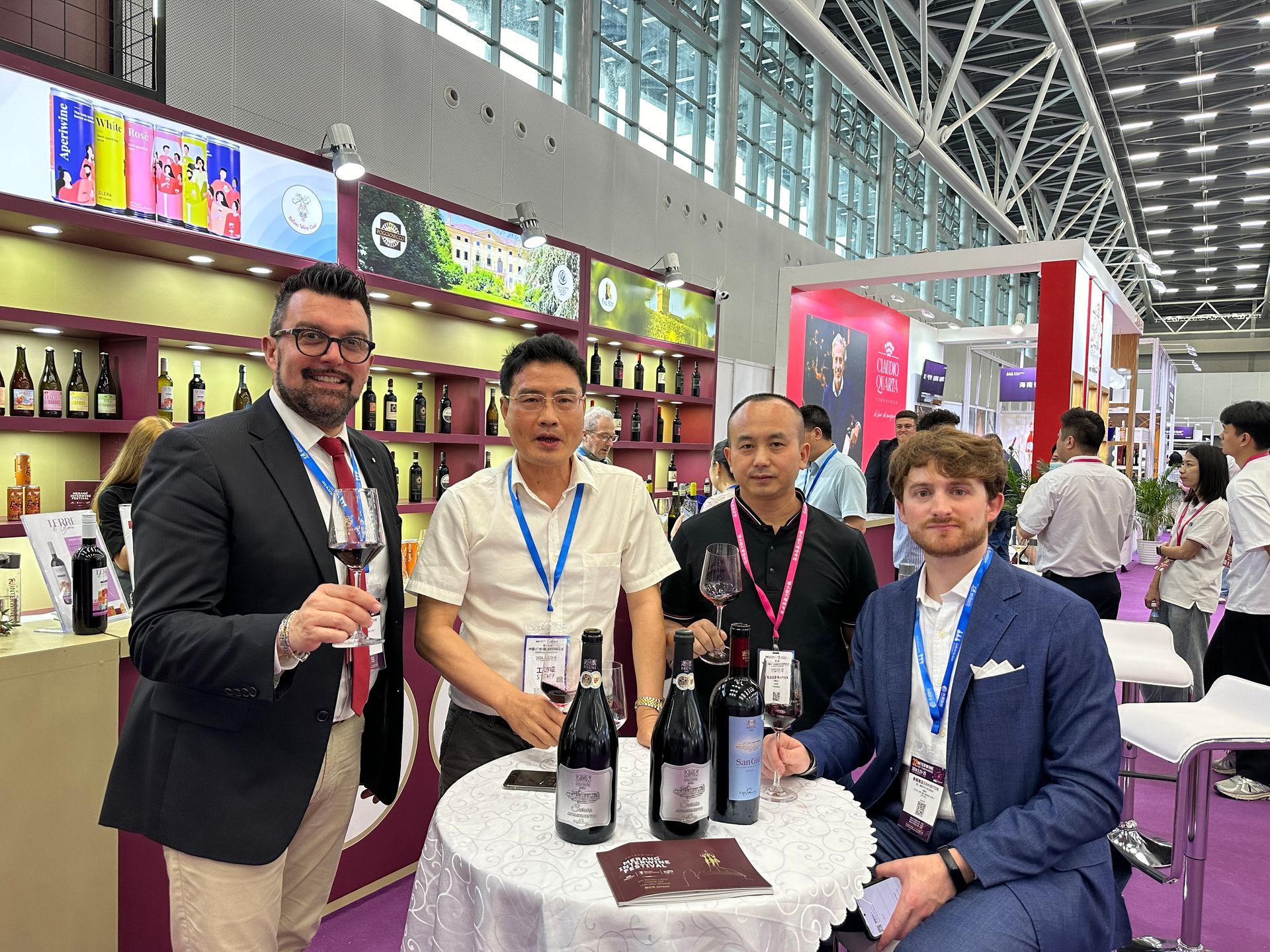 China-Link fiera Interwine, Guangzhou, Cina. Cina link, China Link. Marco Facchini