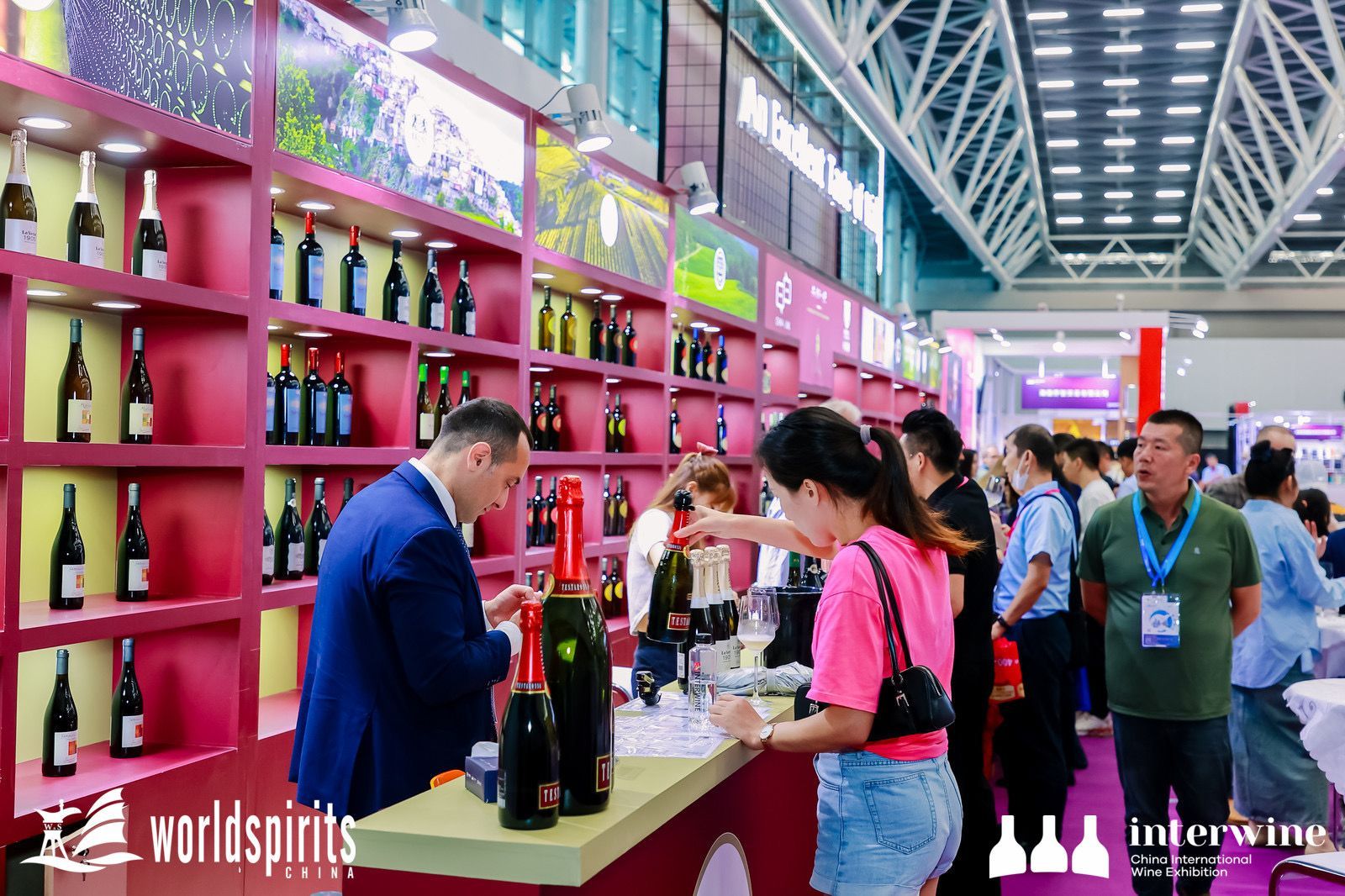 China-Link fiera Interwine, Guangzhou, Cina. Cina link, China Link