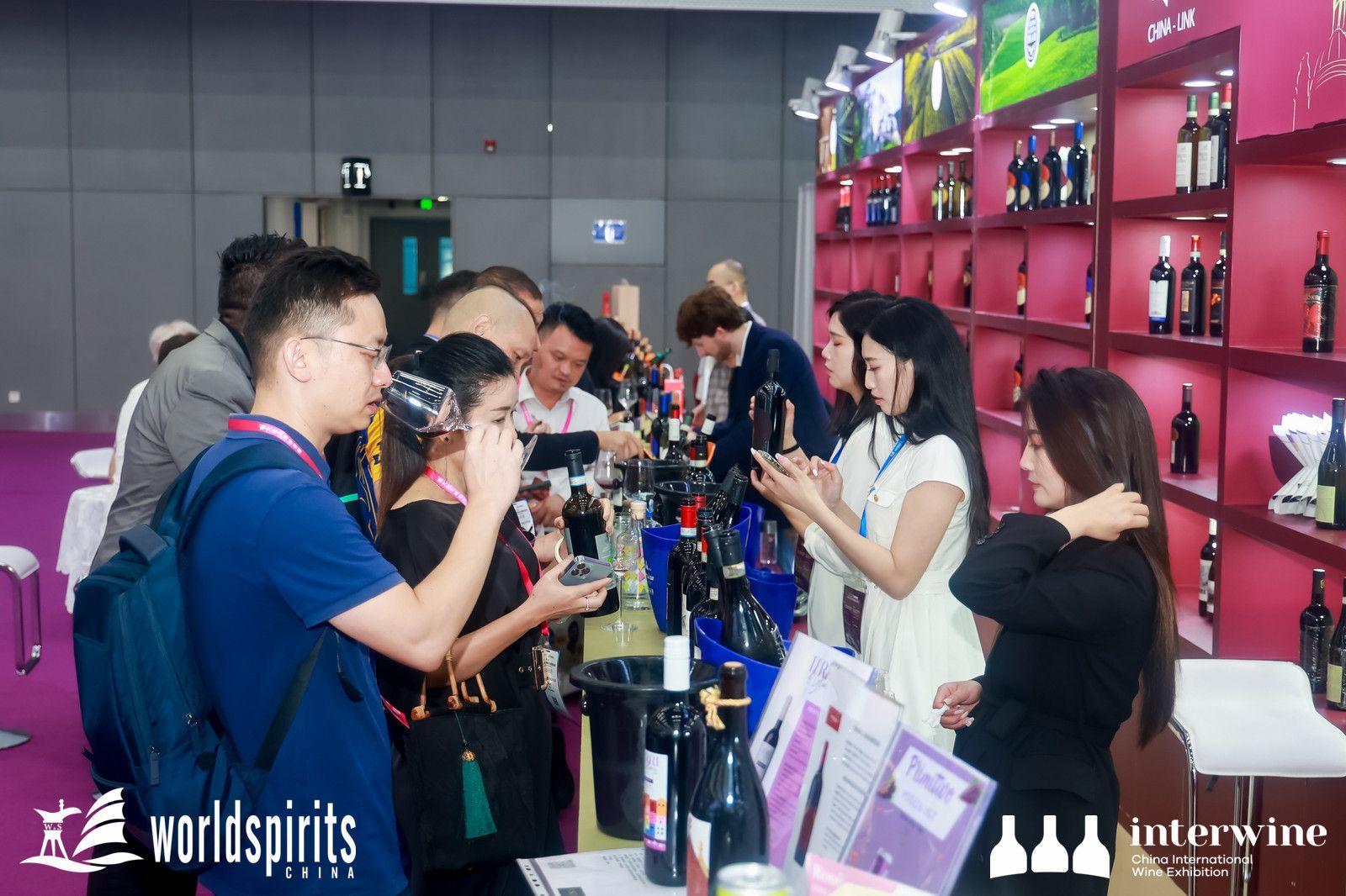 China-Link fiera Interwine, Guangzhou, Cina. Cina link, China Link