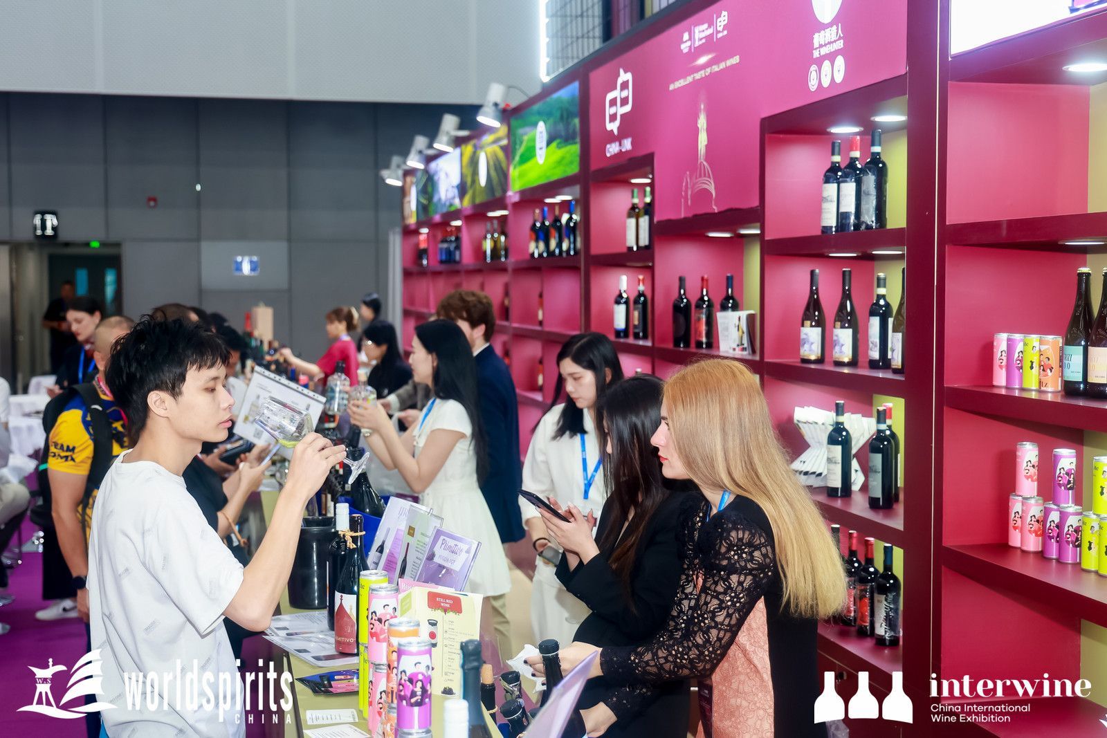 China-Link fiera Interwine, Guangzhou, Cina. Cina link, China Link