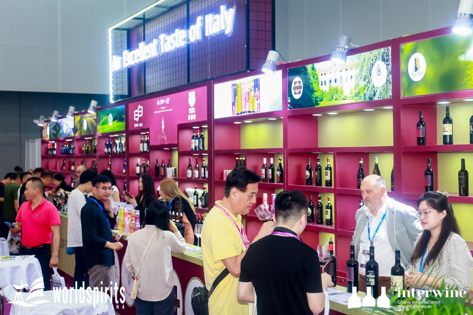 China-Link fiera Interwine, Guangzhou, Cina. Cina link, China Link