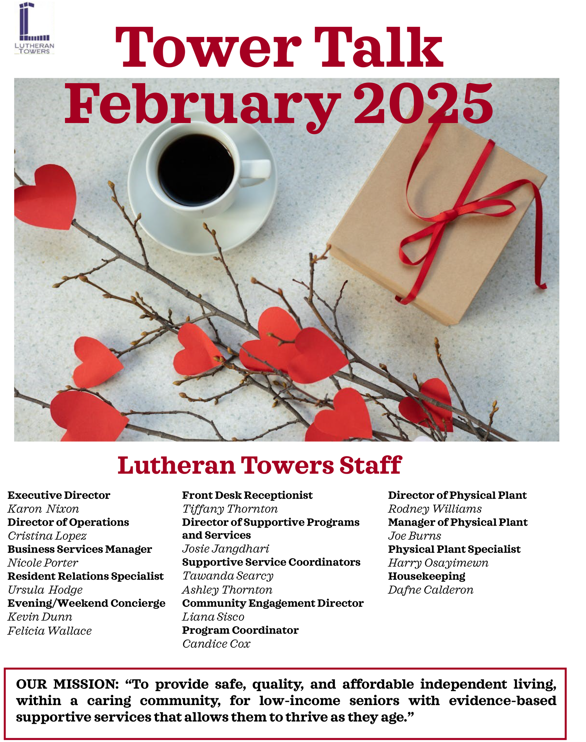 February 2025 newsletter.