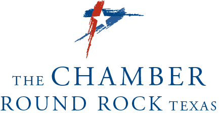 The logo for the chamber of round rock texas