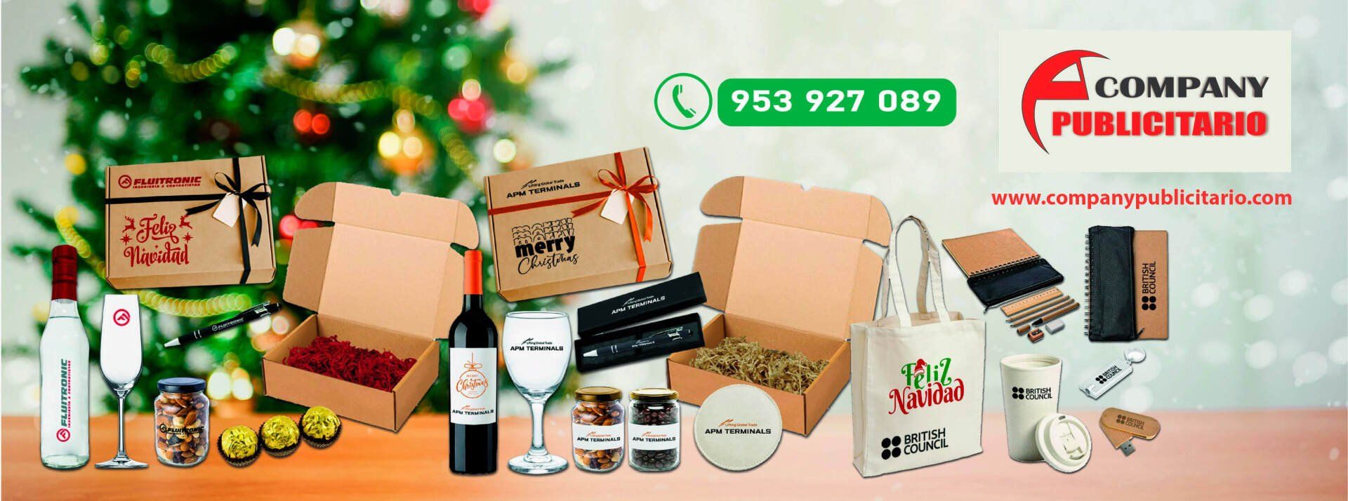 Company Publicitario merchandising navideños