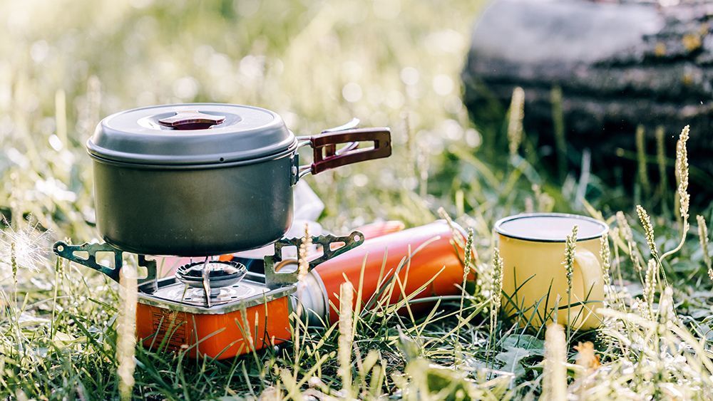Food and drink for camping