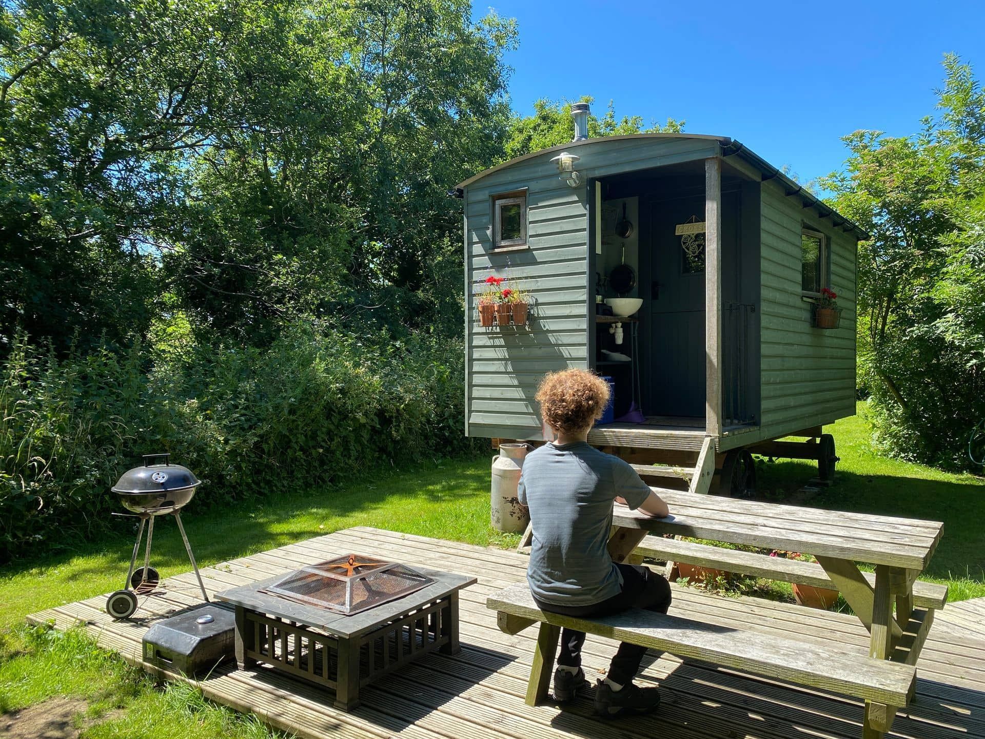 Glamping in Snowdonia, North Wales