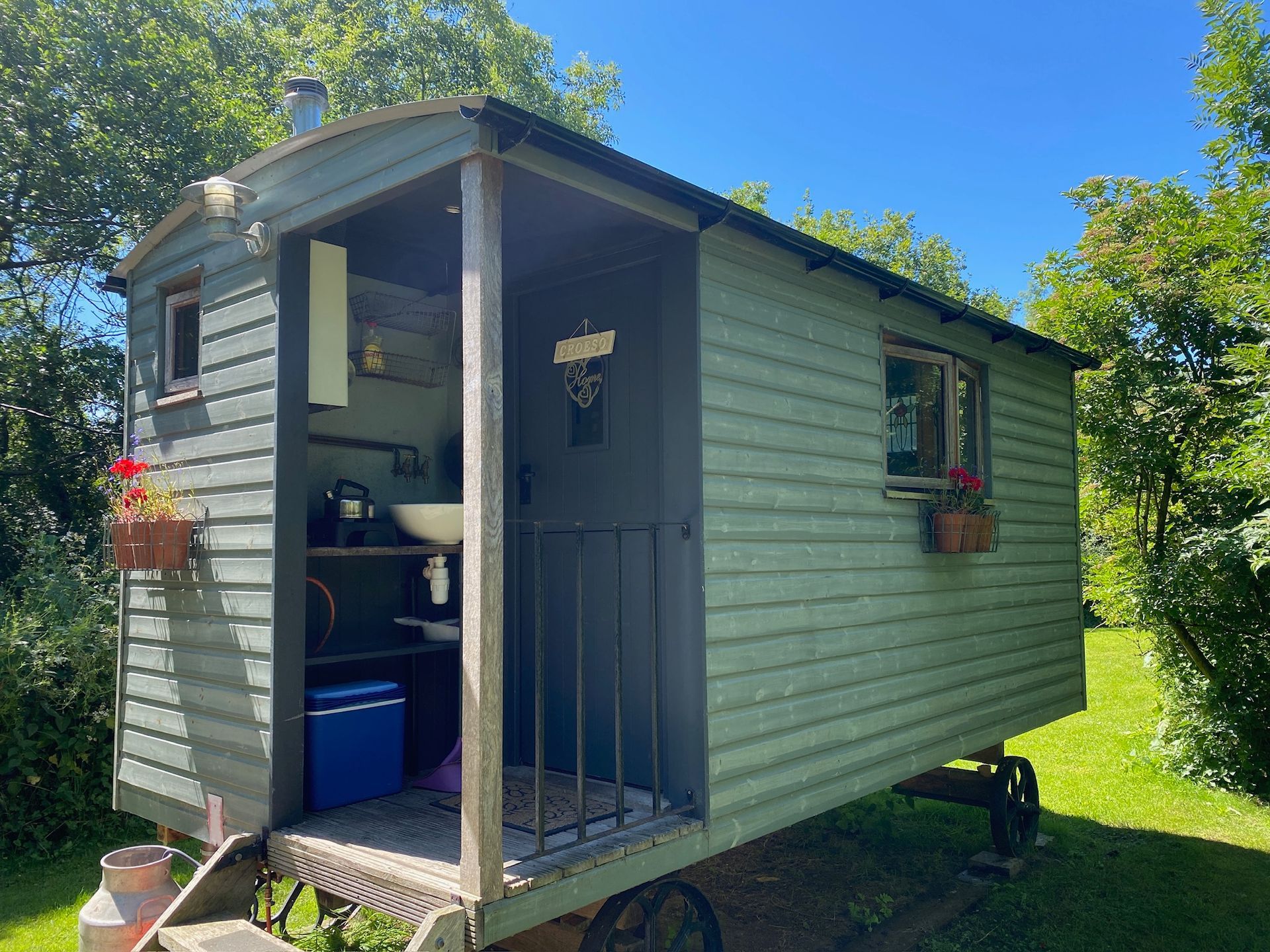 Glamping in Snowdonia, North Wales
