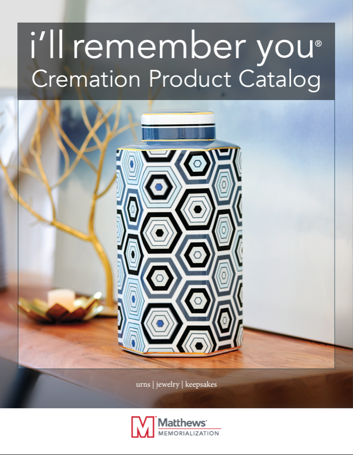 a cremation product catalog from matthews memorialization