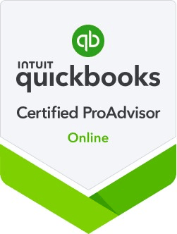 A badge that says quickbooks certified proadvisor online