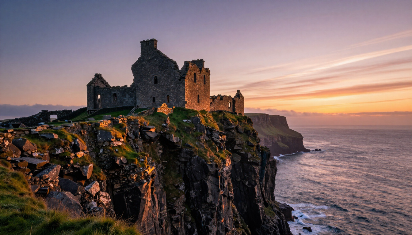 Dunluce Castle Ruins