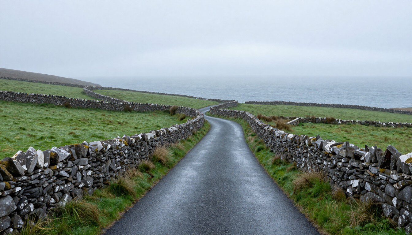Scenic Irish Road