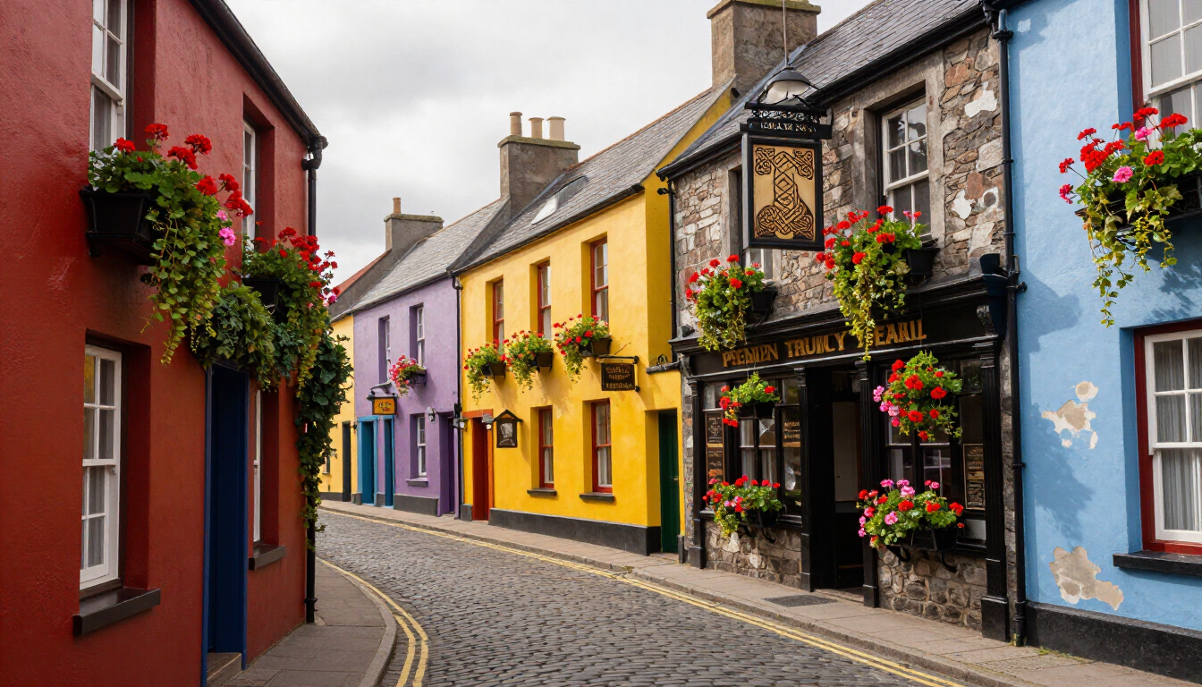Irish Village Street