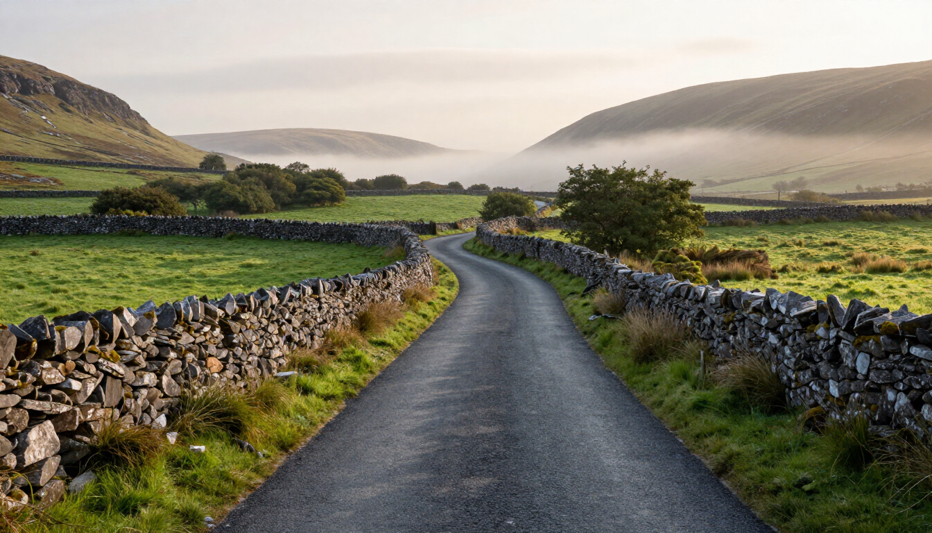 Rural Irish Road