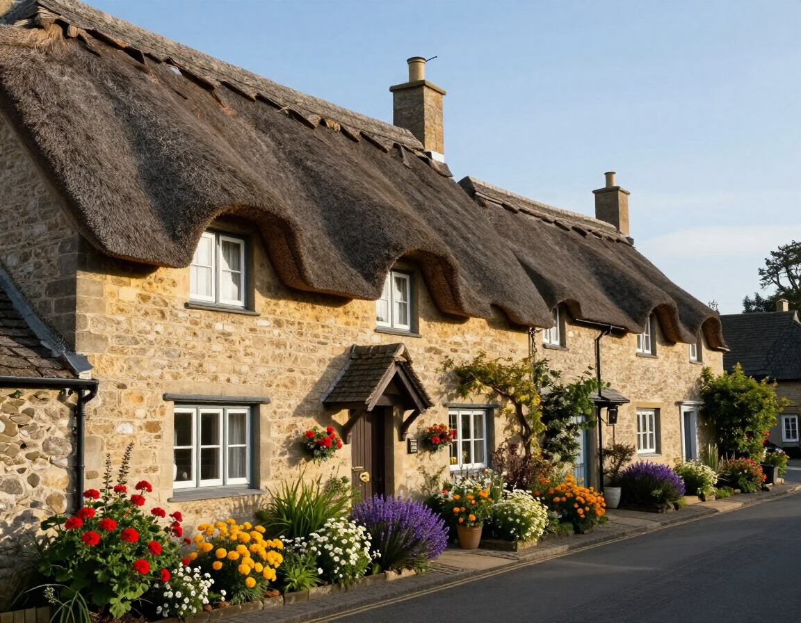 Charming Adare Village Street