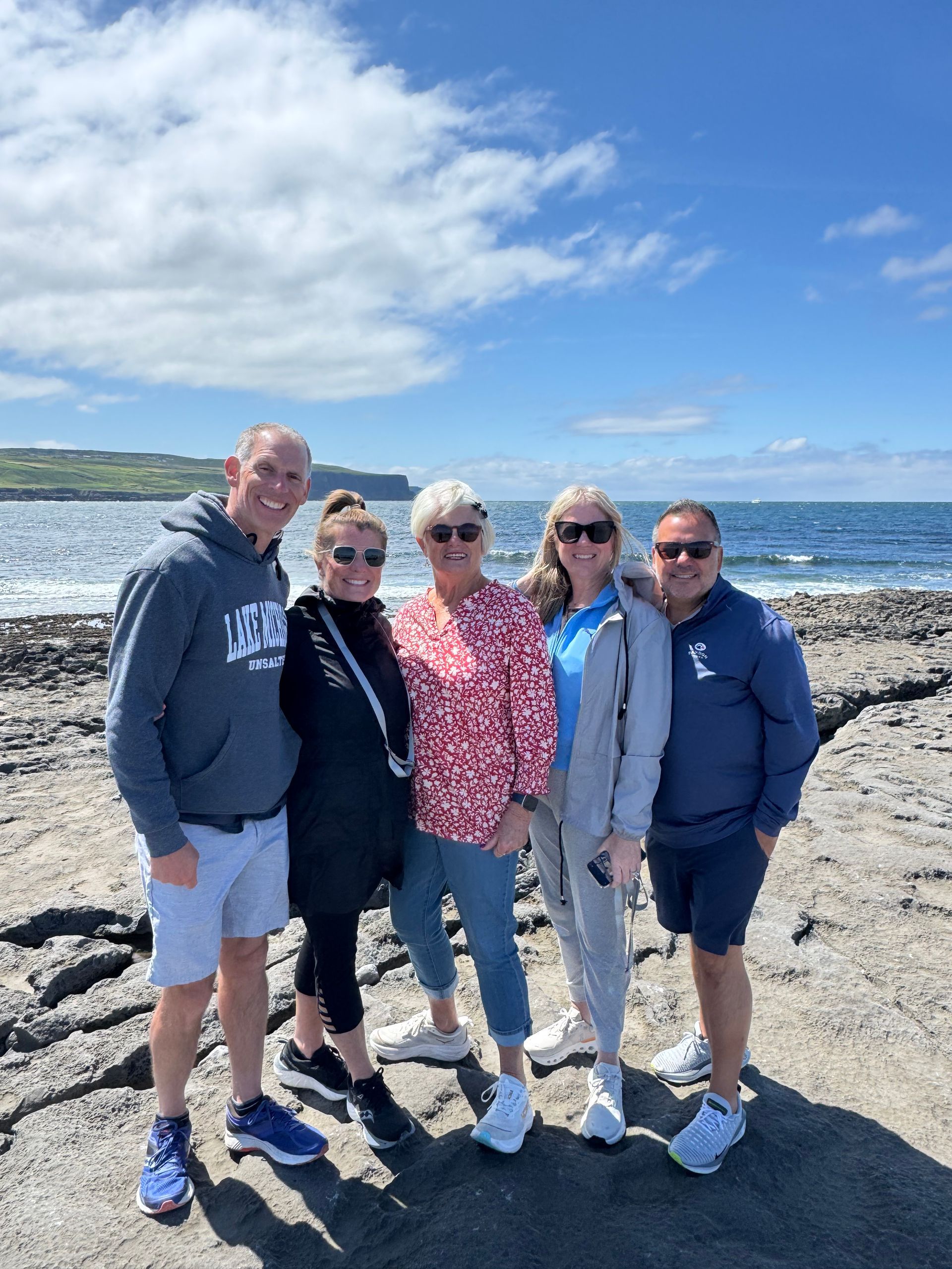 Group at Cliffs of Moher