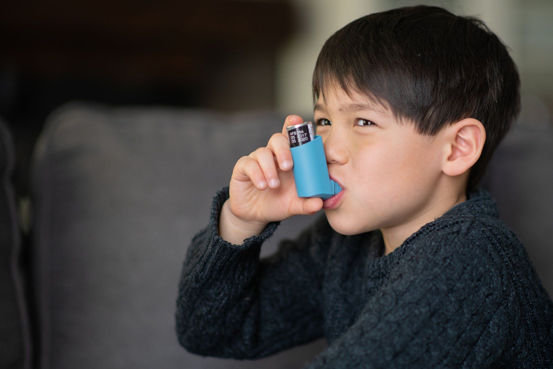 Litte Kid with Asthma — Roseville, CA — Allergy Medical Group of the North Area Inc