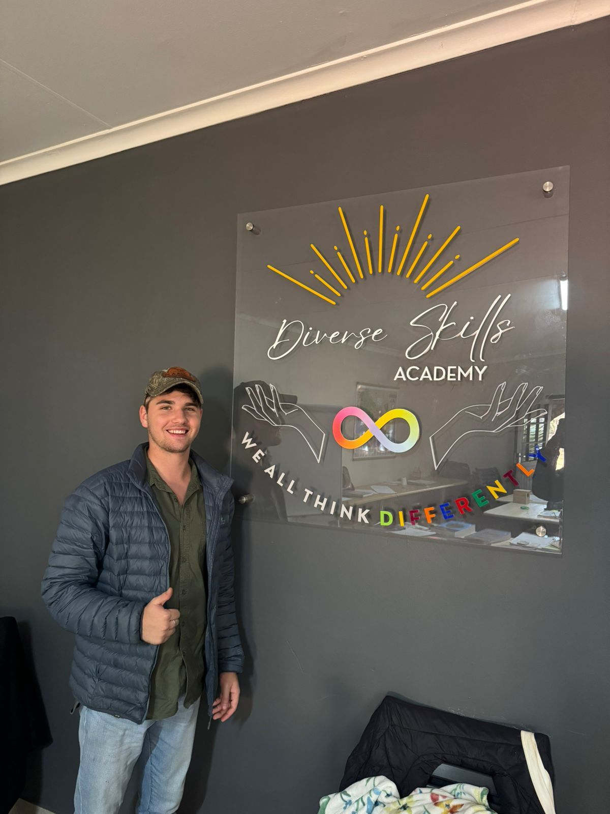 Elmo is a facilitator at Diverse Skills Academy in Pretoria.