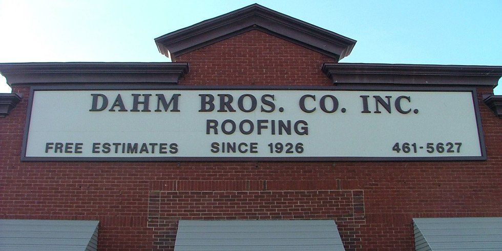 Business Sign of Dahm Brothers, Co. Inc. — Dayton, OH — Dahm Brothers, Co. Inc.