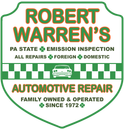 robert warren 's automotive repair has been family owned and operated since 1972