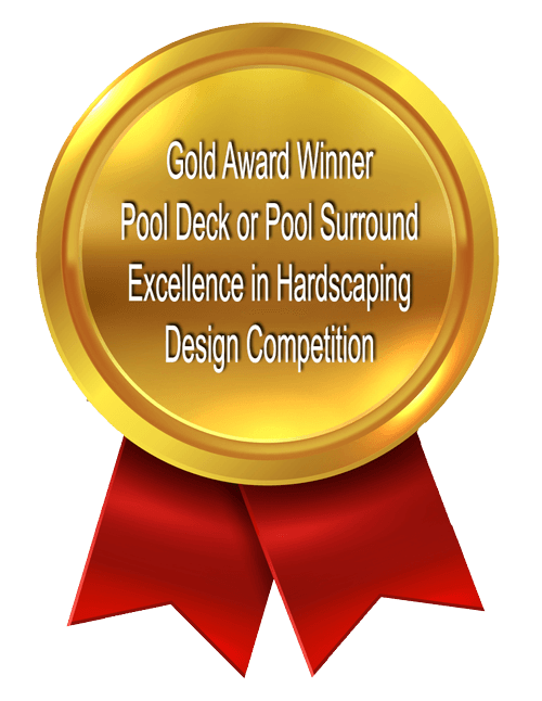 Gold Award Ribbon For Hardscaping Design Competition — Menasha, WI — Artscapes COC