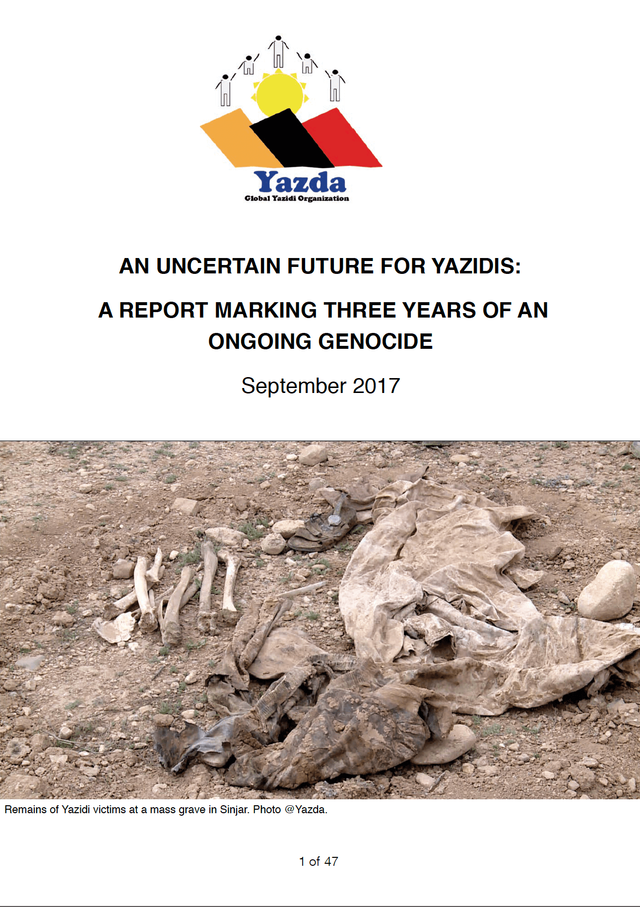 A Uncertain Future for Yazidis: A Report Marking Three Years of 