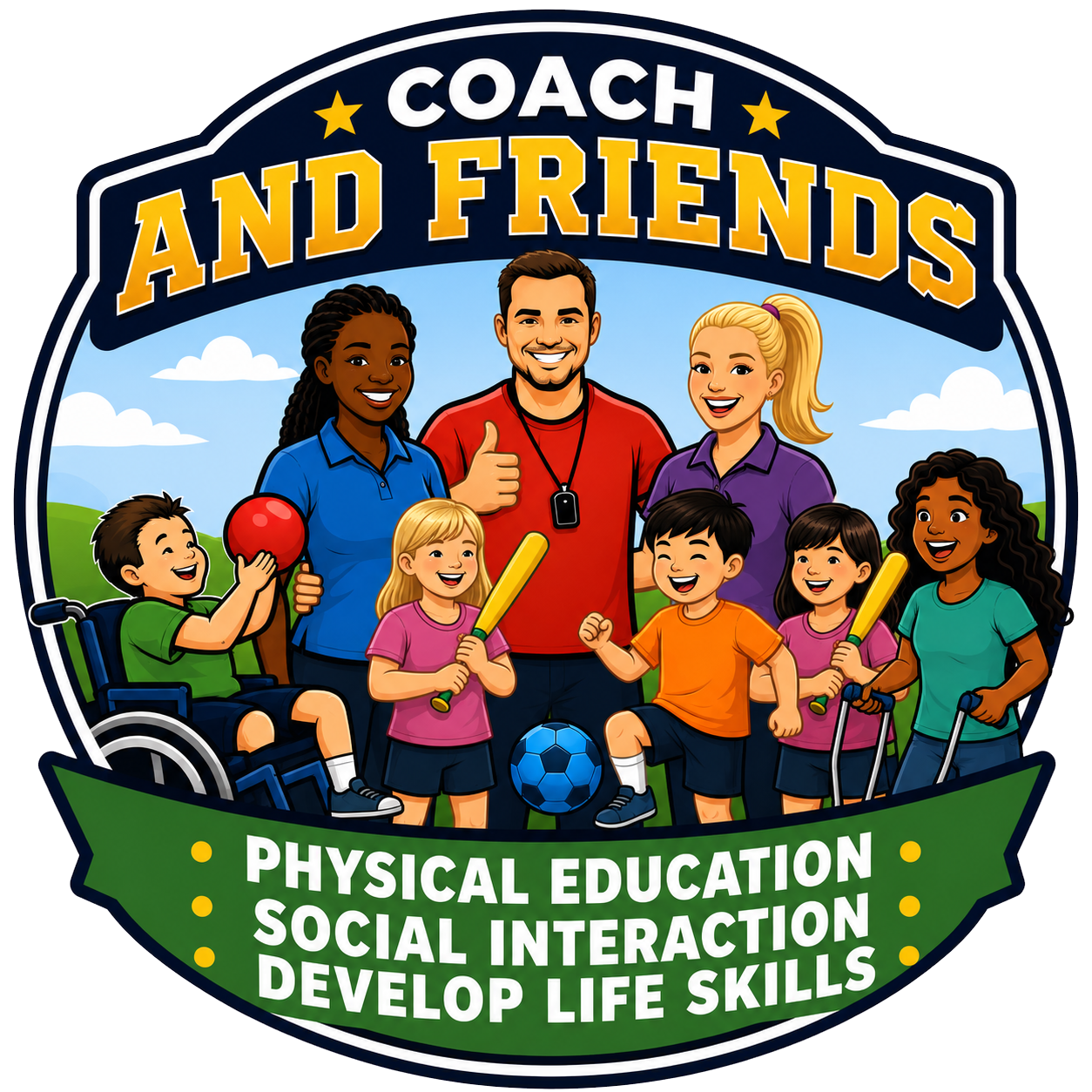 Logo for league