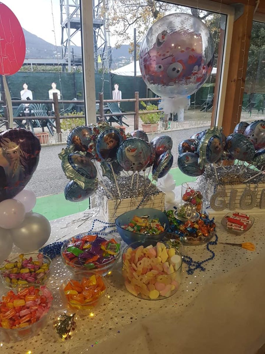 palloncini allestimento compleanno